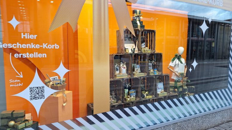 Hanau testet Schaufenster als digitale Verkaufsfläche für regionale Weihnachtskörbe Hanau testet Schaufenster als digitale Verkaufsfläche für regionale Weihnachtskörbe
