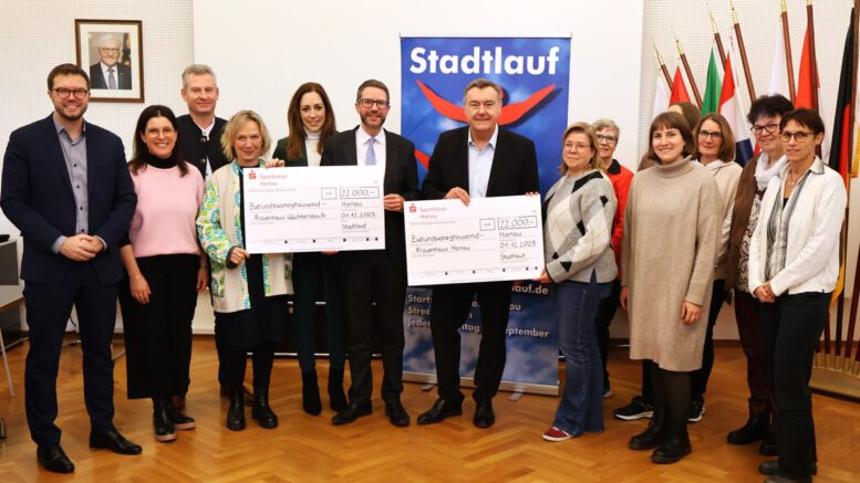 Stadtlauf in Hanau erzielt Rekordspende von 44.000 Euro für Frauenhäuser