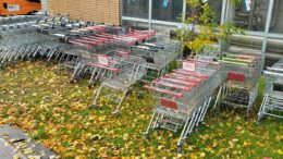 Städtisches Rückgabesystem verhindert Verschrottung von Einkaufswagen